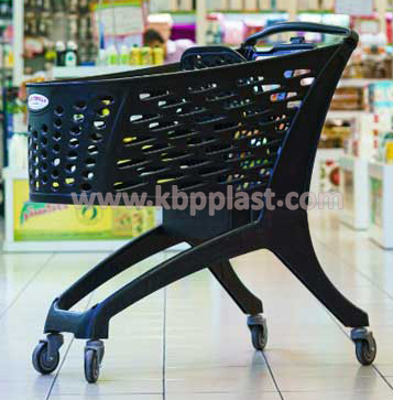 Trolley shopping basket (210 Liters)